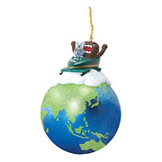 Domo and Friends on Earth Christmas Ornament